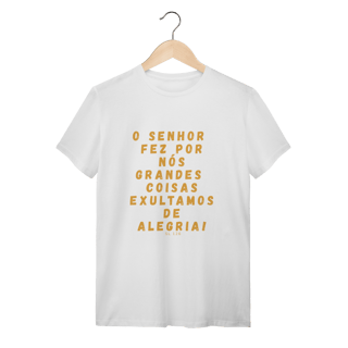 Nome do produto  Camiseta Unissex T-Shirt Quality - Salmo 126