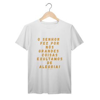 Nome do produto  Camiseta Unissex T-Shirt Prime - Salmo 126
