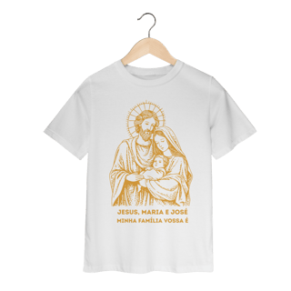 Nome do produto Camiseta Classic Infantil - Sagrada Família