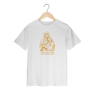 Nome do produto Camiseta Quality Infantil (2 a 8) - Sagrada Família