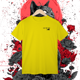 Nome do produto Camiseta clássica Cat me on.