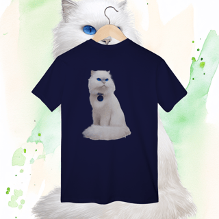 Nome do produto Cat me on gato branco.