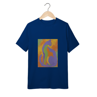 Nome do produto Camiseta infantil Gato unissex