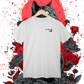 Nome do produto Camiseta clássica Cat me on.