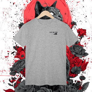 Nome do produto Camiseta clássica Cat me on.