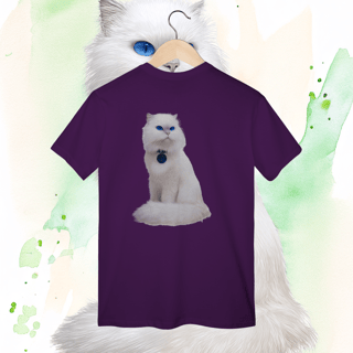 Nome do produto Cat me on gato branco.