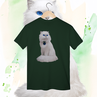 Nome do produto Cat me on gato branco.