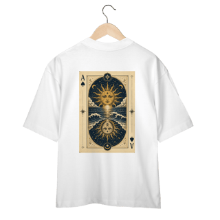 Nome do produto Camiseta Oversized - Há sol em minha alma