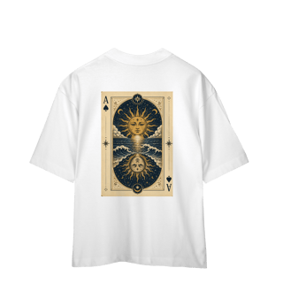 Nome do produto Camiseta Oversized - Há sol em minha alma
