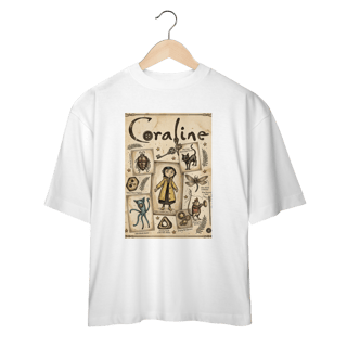 Nome do produto Camiseta Oversized Coraline 