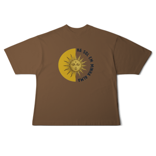 Nome do produto Camiseta Oversized - Há sol em minha alma