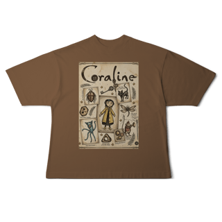 Nome do produto Camiseta Oversized Coraline 