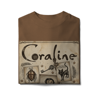 Nome do produto Camiseta Oversized Coraline 