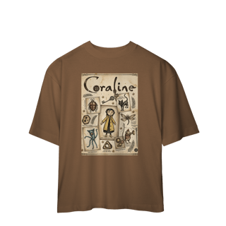 Nome do produto Camiseta Oversized Coraline 