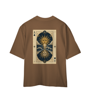 Nome do produto Camiseta Oversized - Há sol em minha alma