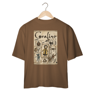 Nome do produto Camiseta Oversized Coraline 