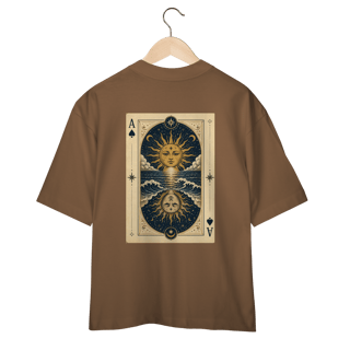 Nome do produto Camiseta Oversized - Há sol em minha alma