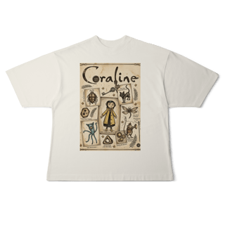 Nome do produto Camiseta Oversized Coraline 