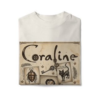 Nome do produto Camiseta Oversized Coraline 