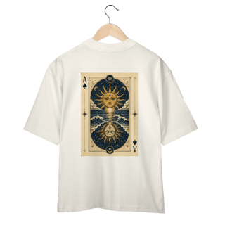 Nome do produto Camiseta Oversized - Há sol em minha alma