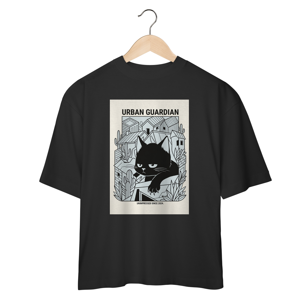 Nome do produto: Camiseta Oversized - Urban Guardian