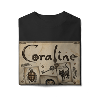Nome do produto Camiseta Oversized Coraline 