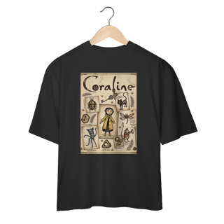 Nome do produto Camiseta Oversized Coraline 