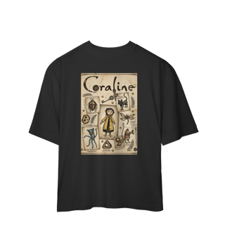 Nome do produto Camiseta Oversized Coraline 