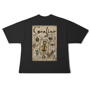 Nome do produto Camiseta Oversized Coraline 