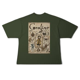 Nome do produto Camiseta Oversized Coraline 