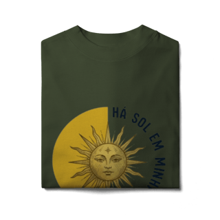 Nome do produto Camiseta Oversized - Há sol em minha alma