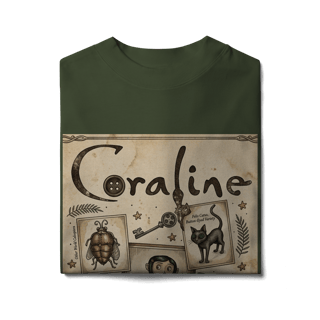 Nome do produto Camiseta Oversized Coraline 