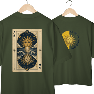 Nome do produto Camiseta Oversized - Há sol em minha alma