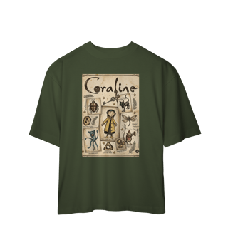 Nome do produto Camiseta Oversized Coraline 