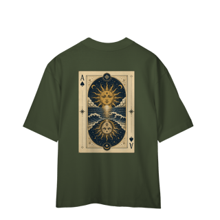 Nome do produto Camiseta Oversized - Há sol em minha alma