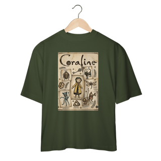 Nome do produto Camiseta Oversized Coraline 
