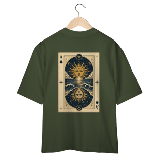 Nome do produto Camiseta Oversized - Há sol em minha alma