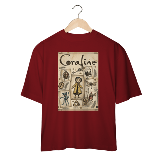 Nome do produto Camiseta Oversized Coraline 