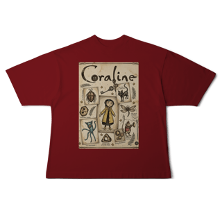 Nome do produto Camiseta Oversized Coraline 