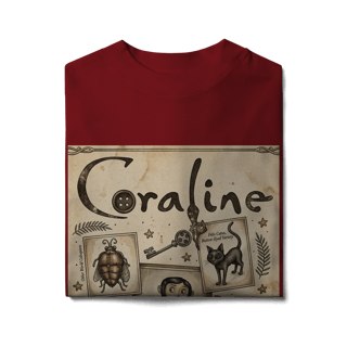 Nome do produto Camiseta Oversized Coraline 