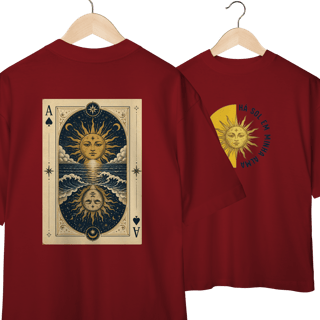 Nome do produto Camiseta Oversized - Há sol em minha alma