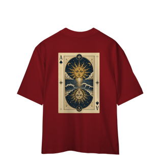 Nome do produto Camiseta Oversized - Há sol em minha alma