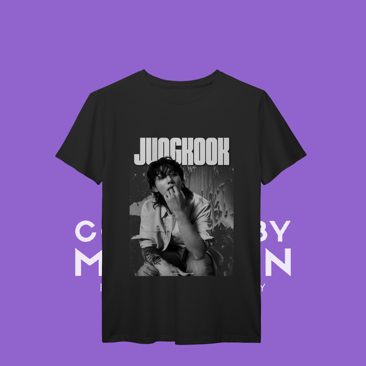 BTS JUNGKOOK [T-SHIRT PRIME] | CONCEPT by MENCKEN R$79,90 em