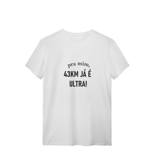 Nome do produto T-shirt 43km já é ultra!