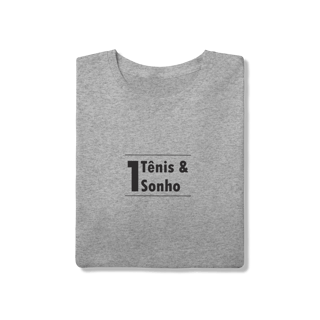 Nome do produto T-Shirt Um Tênis e Um Sonho