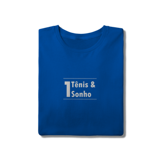 Nome do produto T-Shirt Um Tênis e Um Sonho