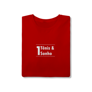 Nome do produto T-Shirt Um Tênis e Um Sonho