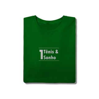 Nome do produto T-Shirt Um Tênis e Um Sonho