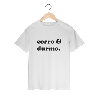 Nome do produto T-Shirt Infantil Corro & Durmo