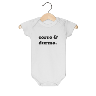 Nome do produto Body Infantil Corro & Durmo